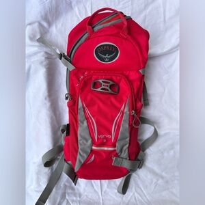 Osprey Red hydration Backpack